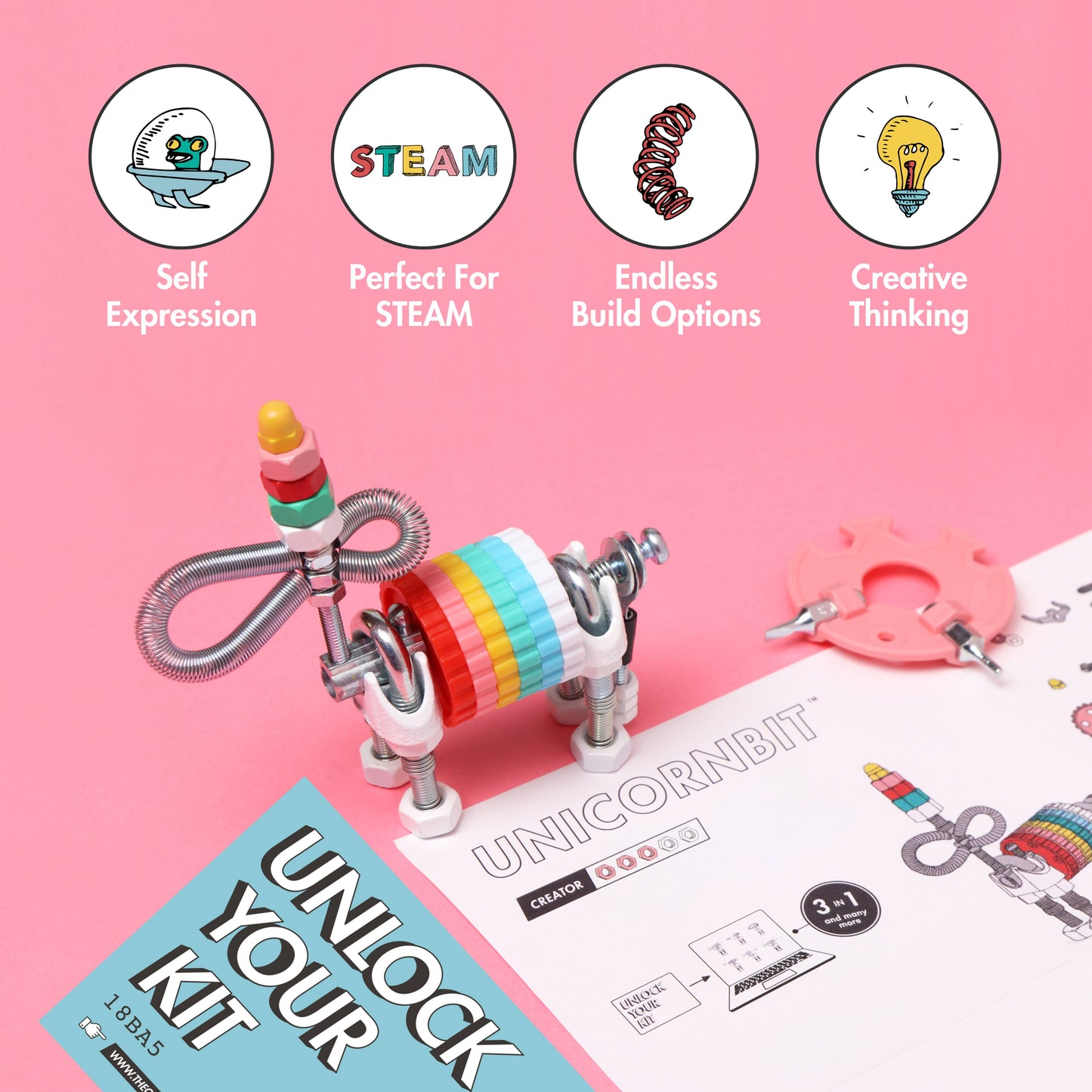 UnicornBit - Animal Kit: Build Your Own Unicorn