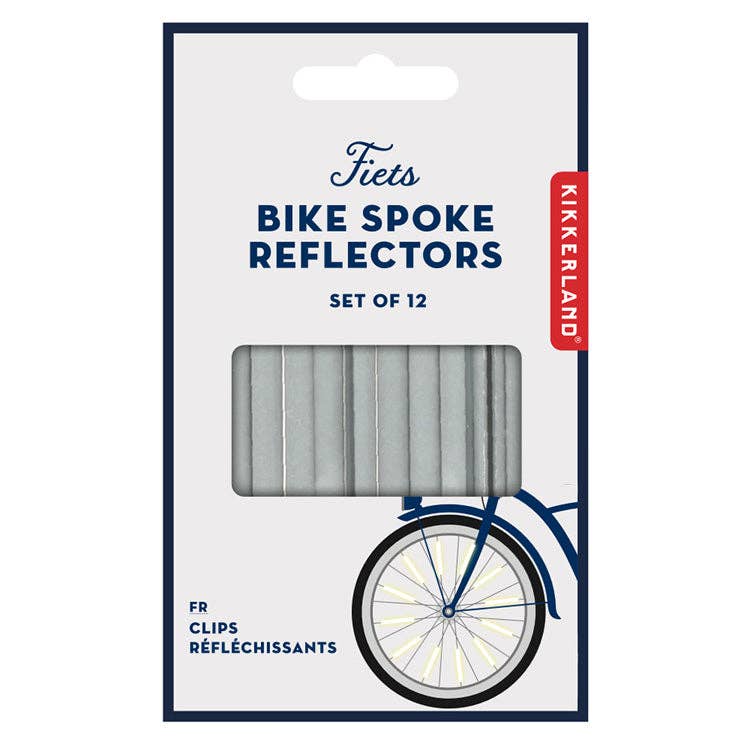 Bike Spoke Silver Reflectors