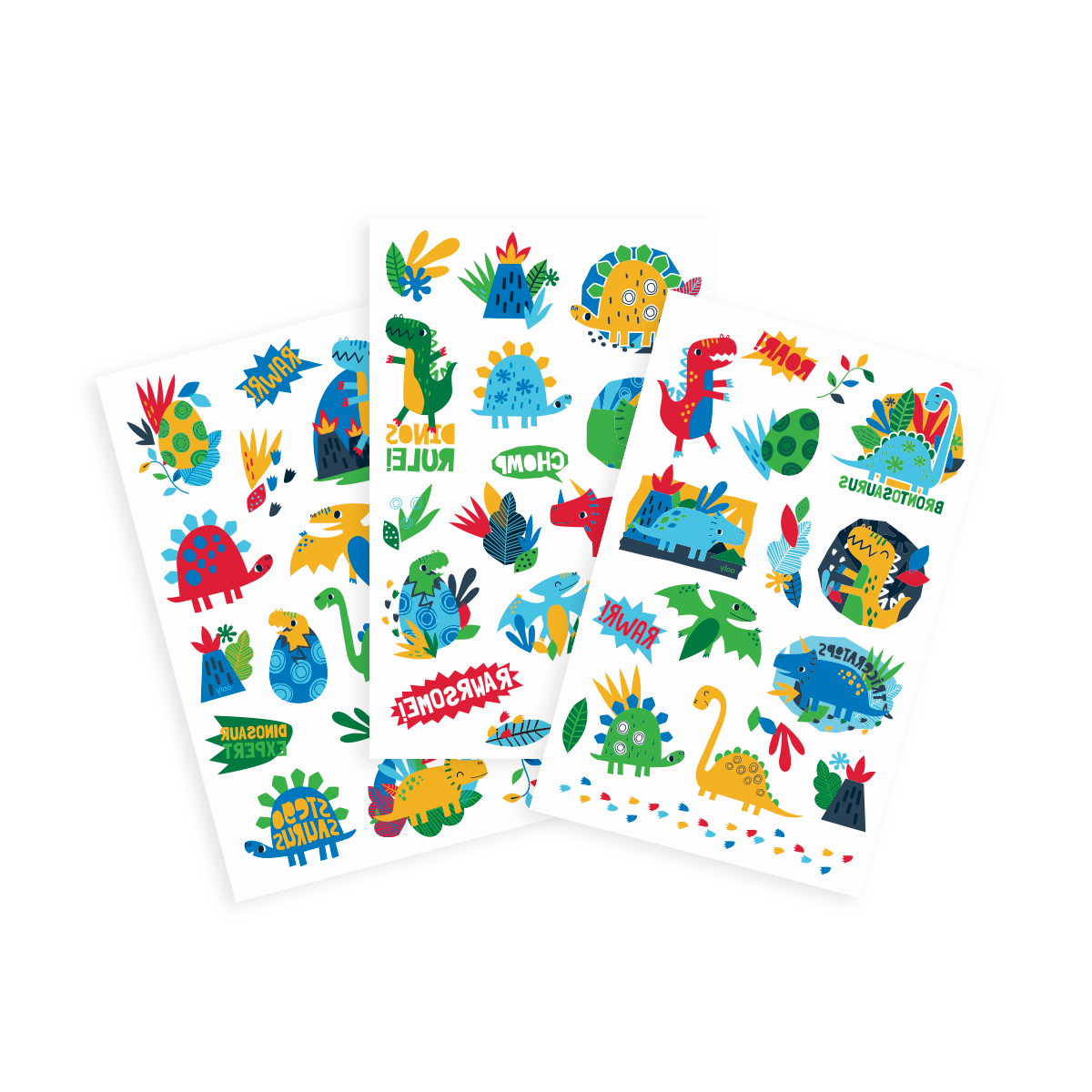 Dino Days Temporary Tattoos