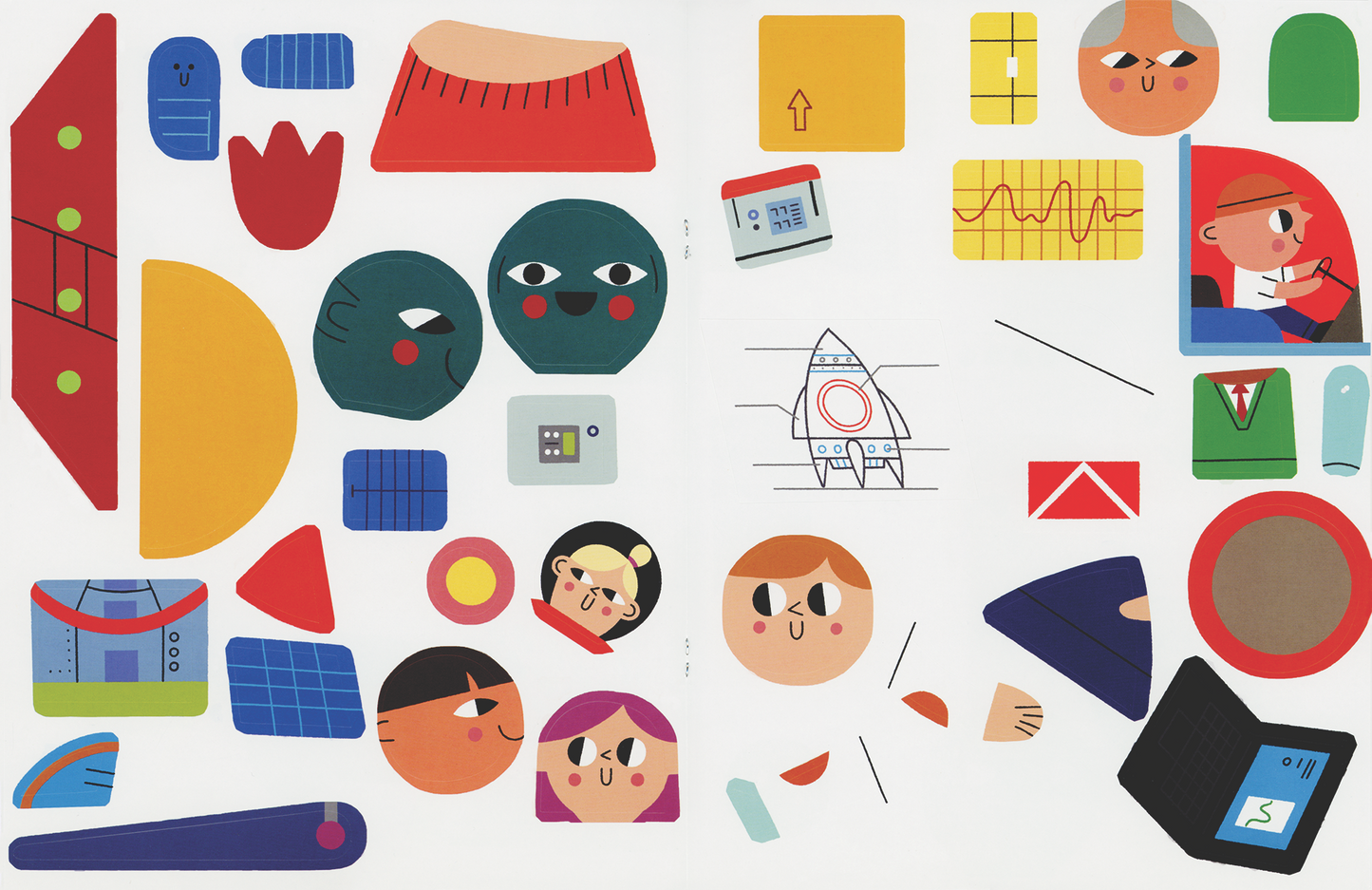 Space: Missing Bits Stickers