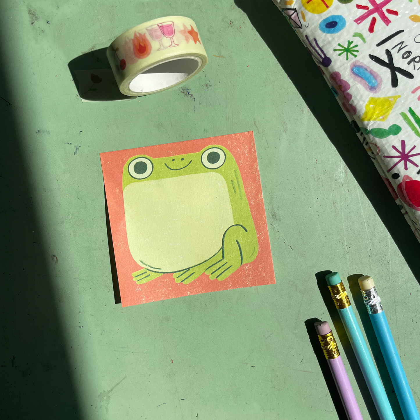 Frog Sticky Notepad
