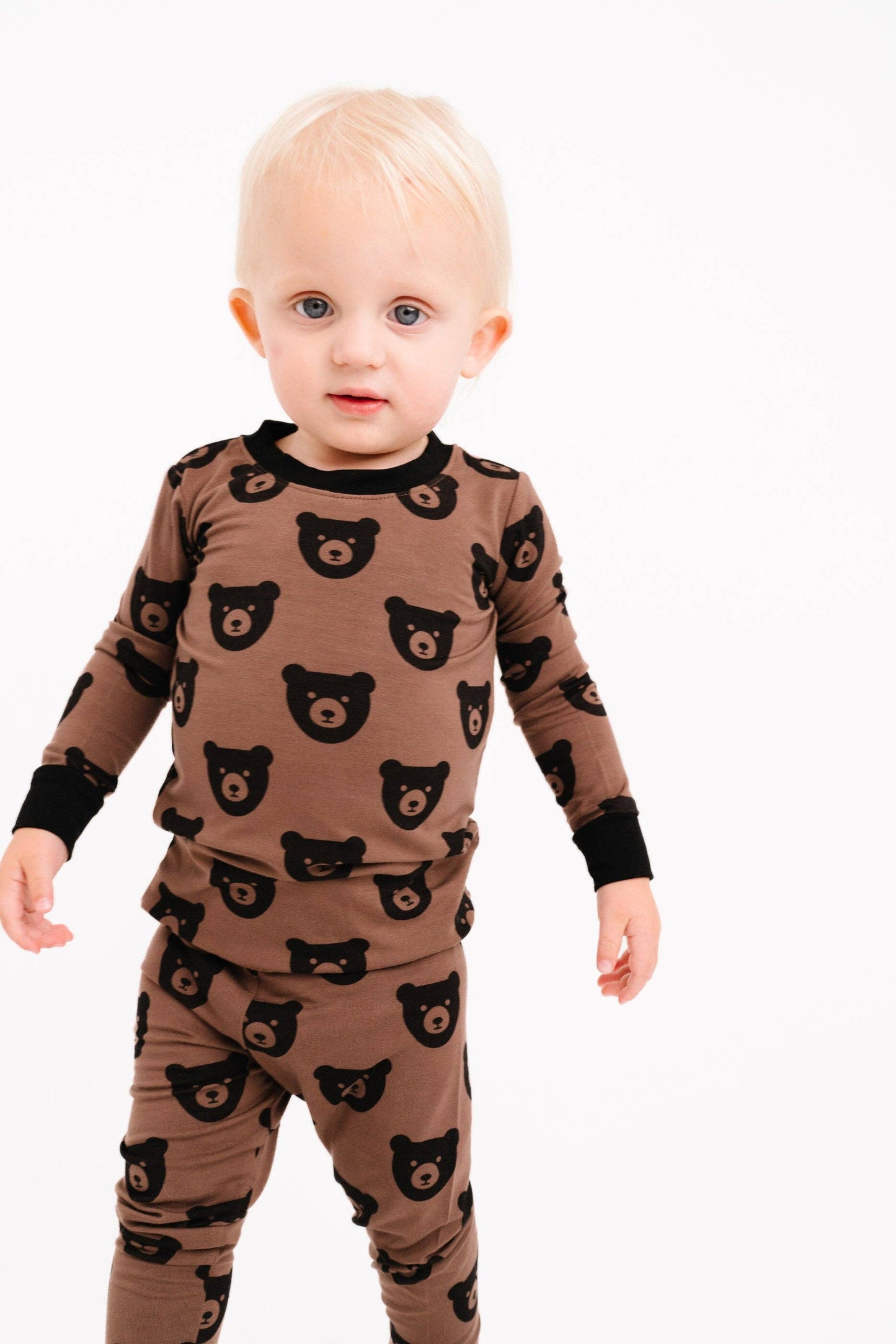 Brown Bear Pajama Set