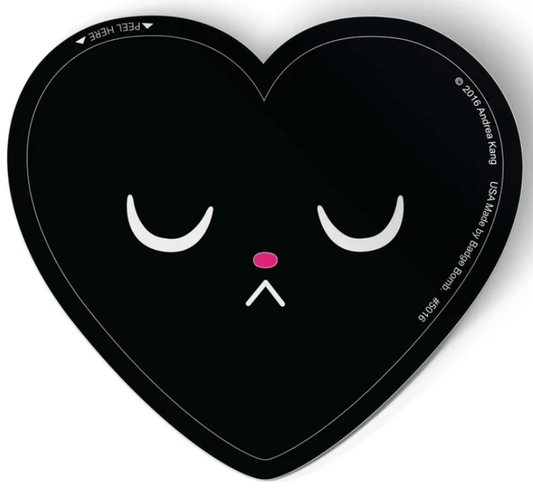 Black Heart Sticker