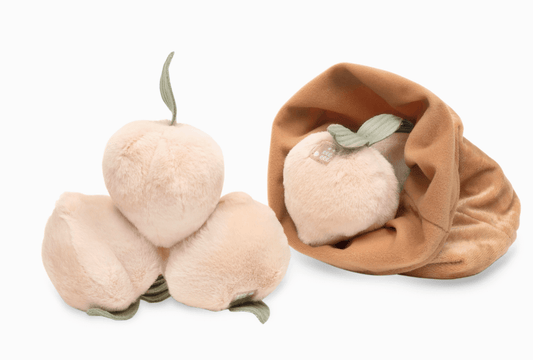 Crinkle Peach Basket