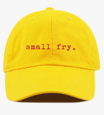 small fry. baseball cap