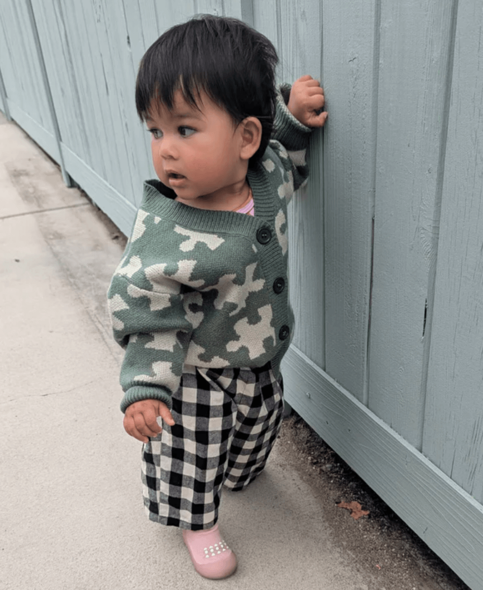 Puzzle Cardigan by Milk Teeth