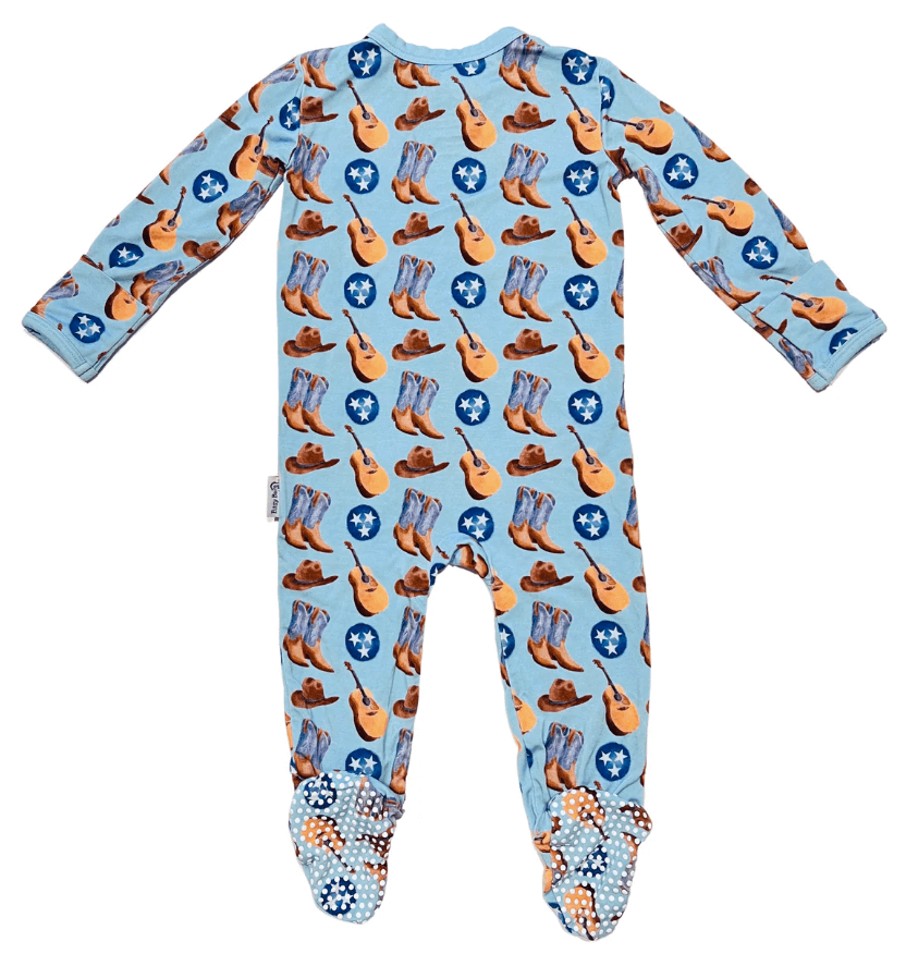 Sweet Home TN- Zippy Footie