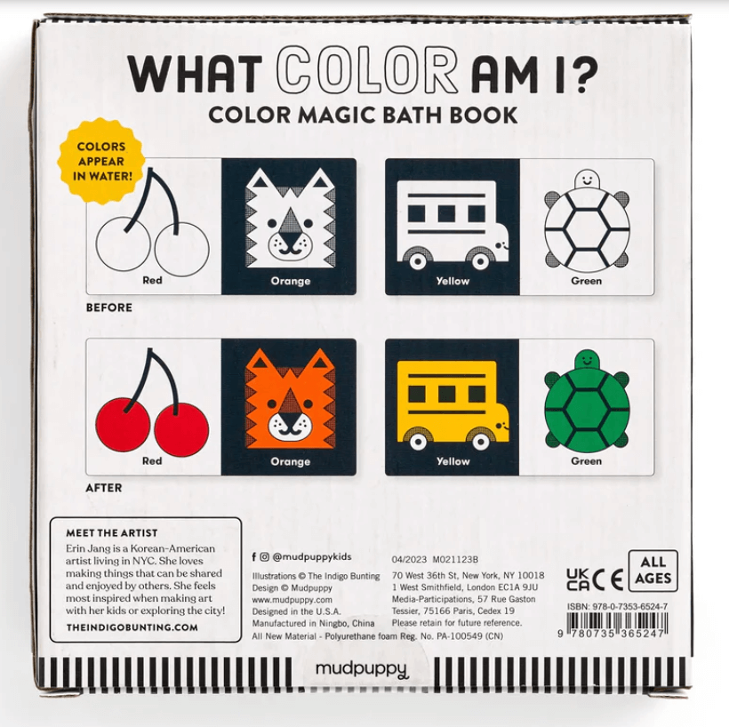 What Colors Am I? Color Magic Bath Book