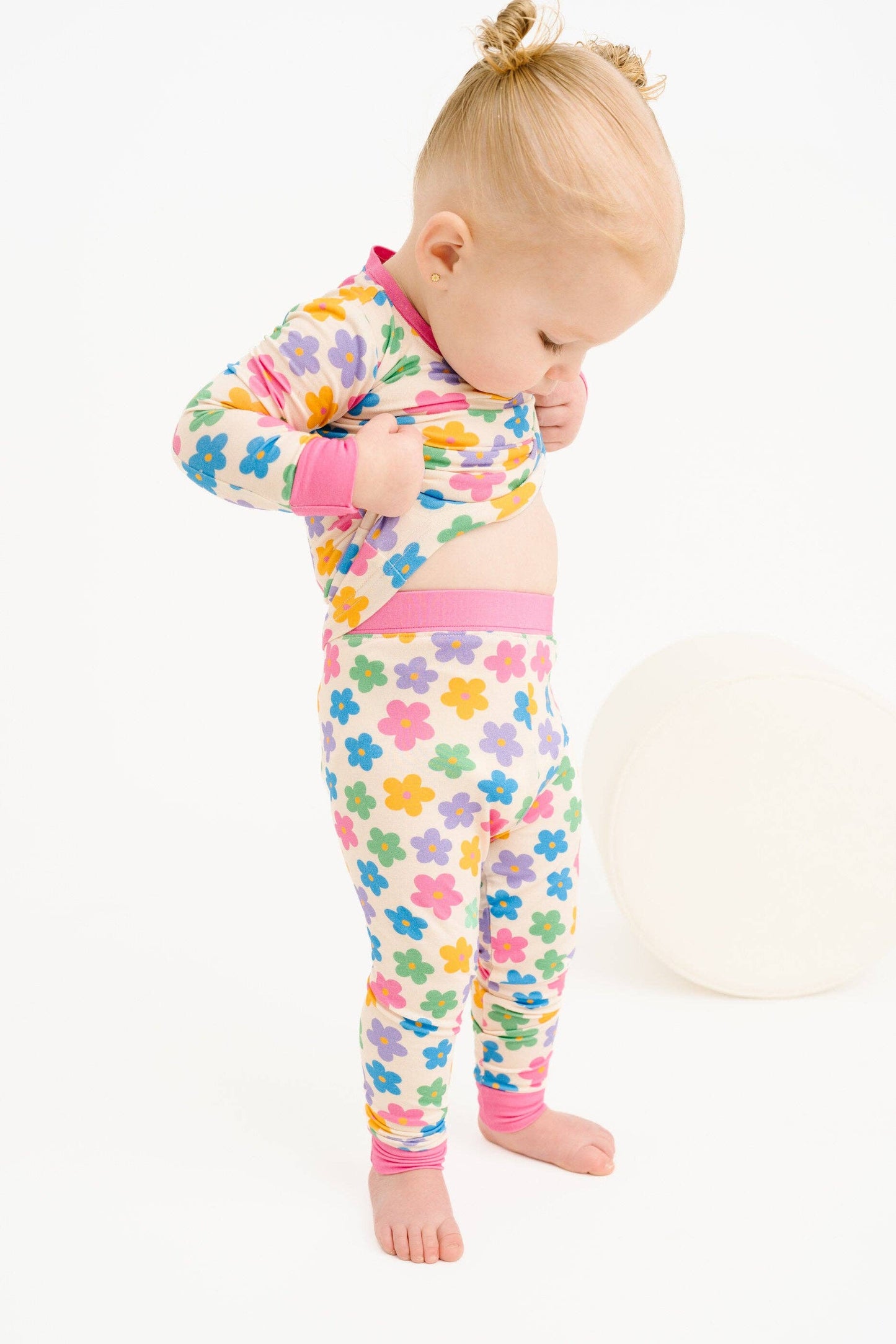 Retro Flower Bamboo Set