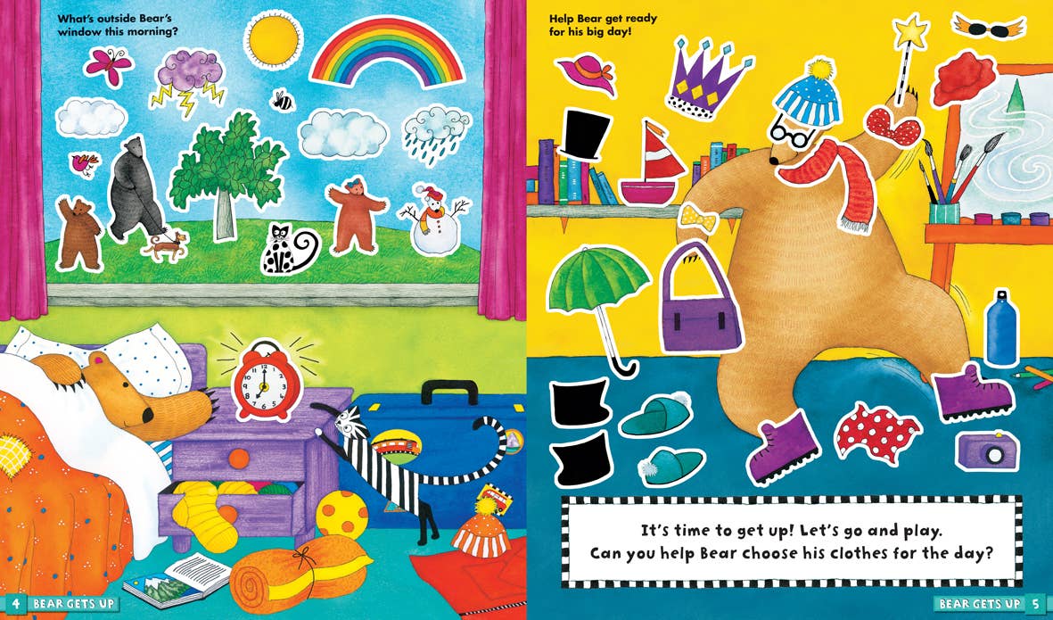 Bear’s Big Day Sticker Book