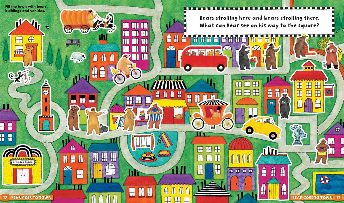 Bear’s Big Day Sticker Book