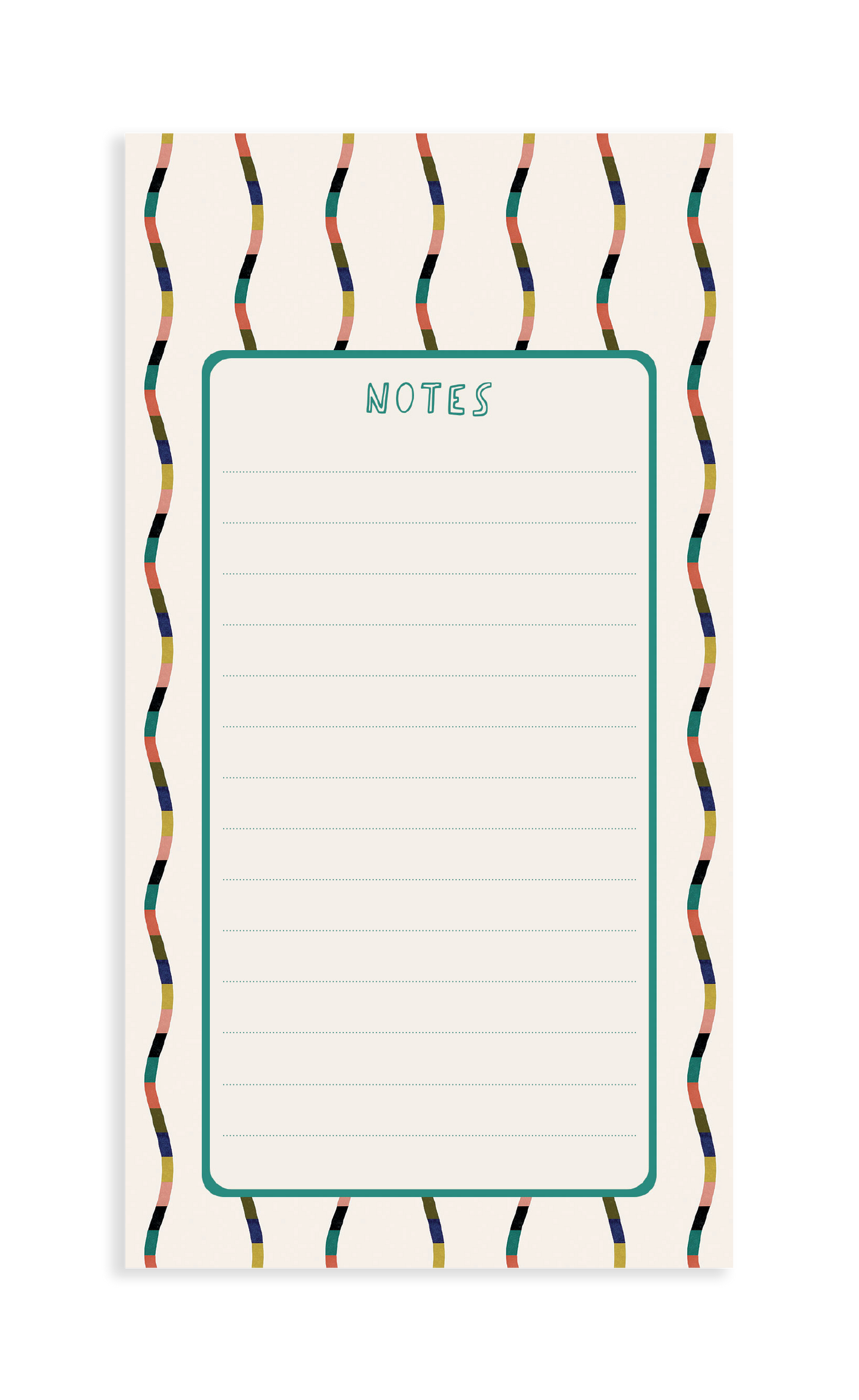 Wave Carnival Notepad