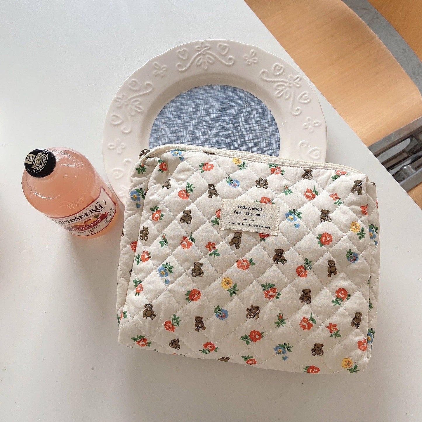 Zipper Cosmetic Bag