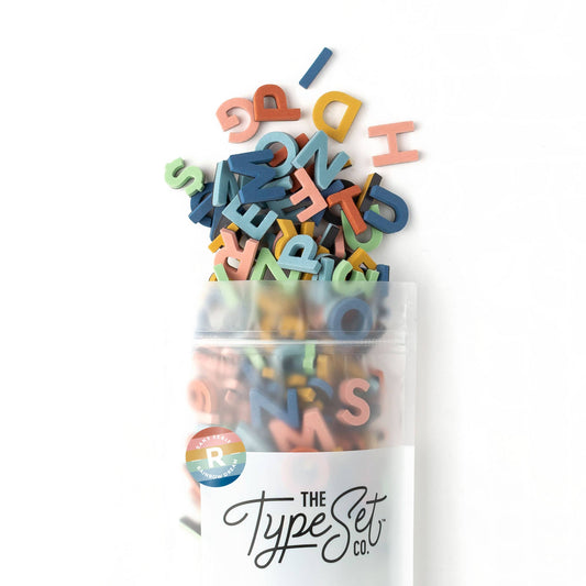 1" Dream Rainbow Magnetic Letters