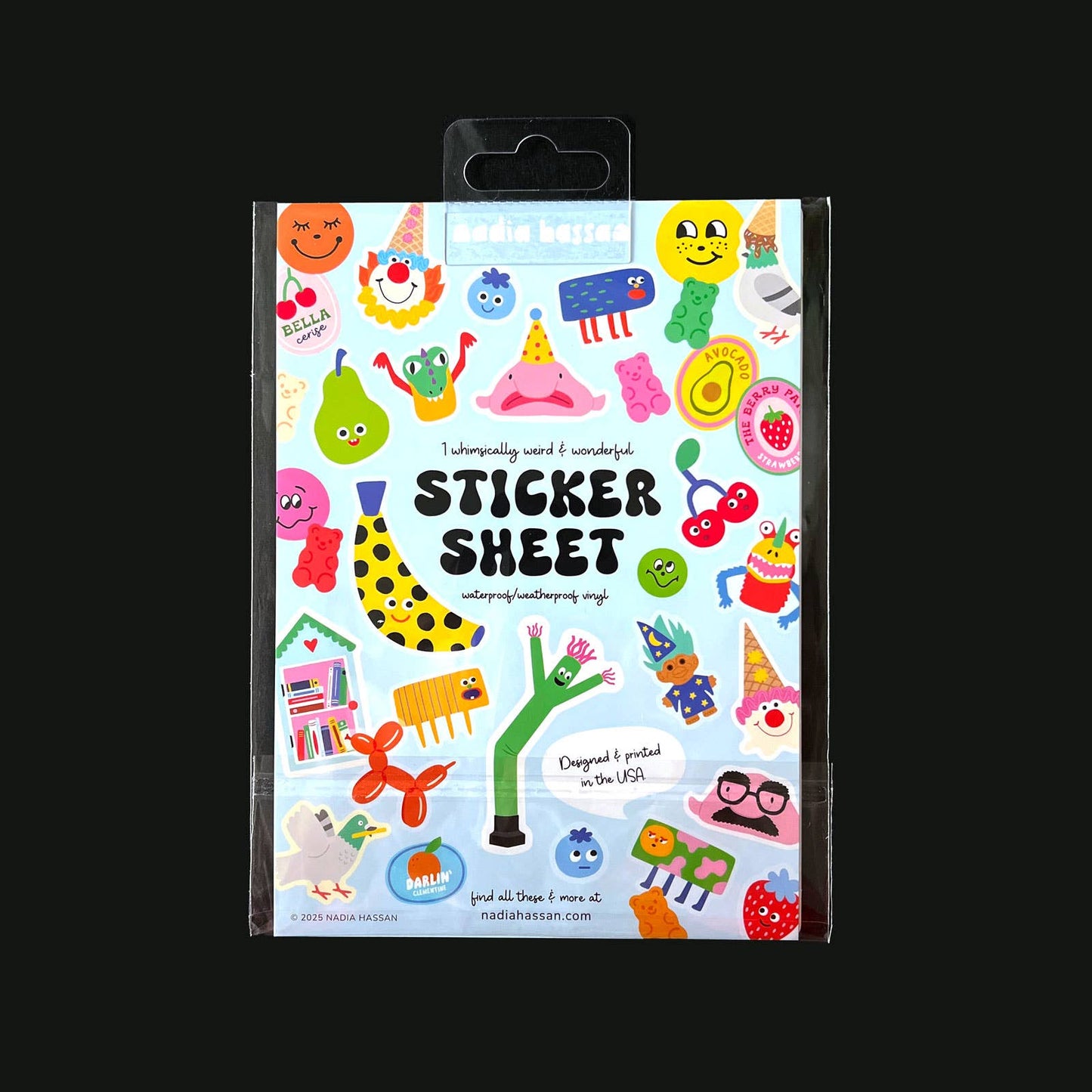 Pigeon Paradise 5x7 Sticker Sheet