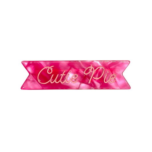 Cutie Pie Hair Clip