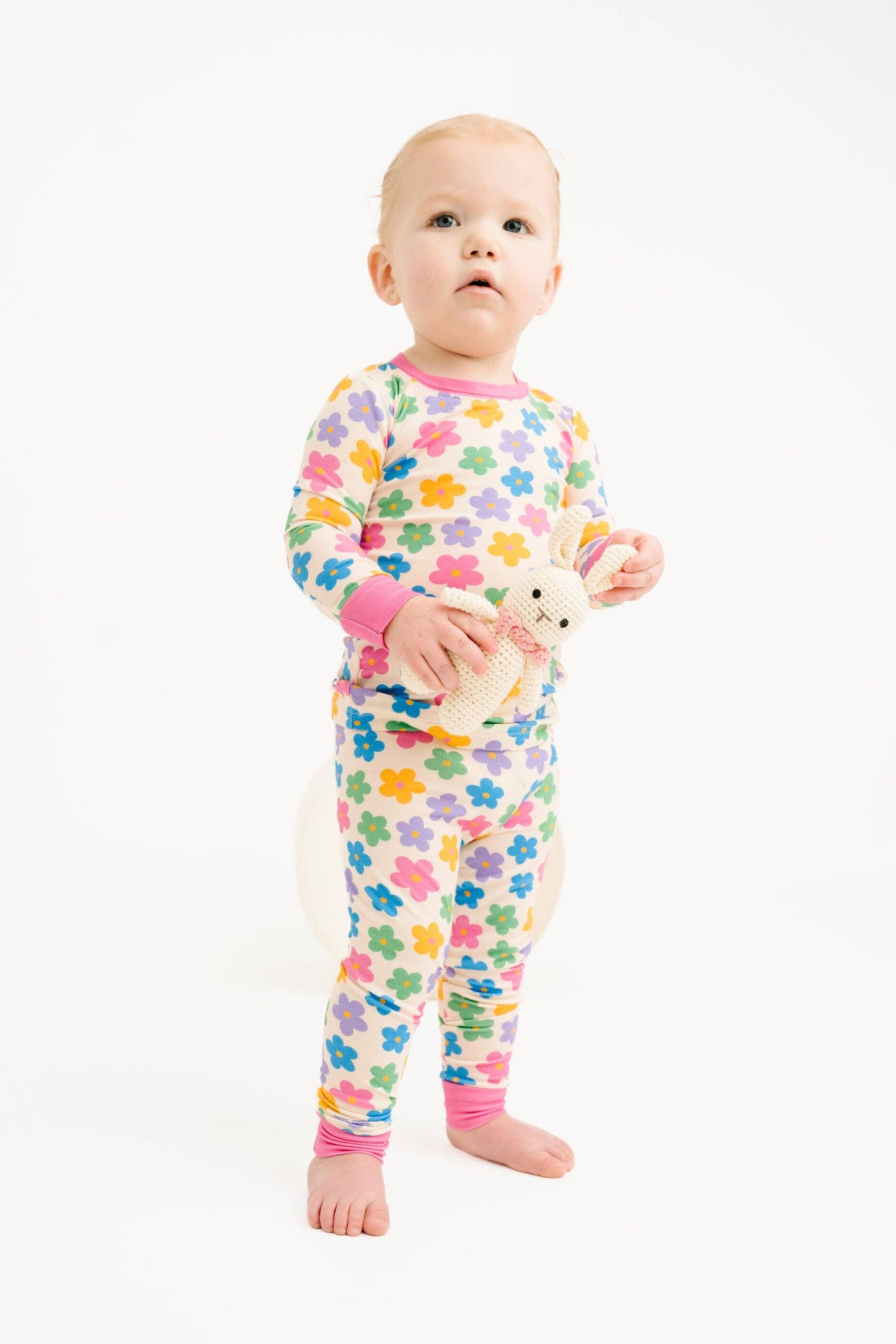 Retro Flower Bamboo Set