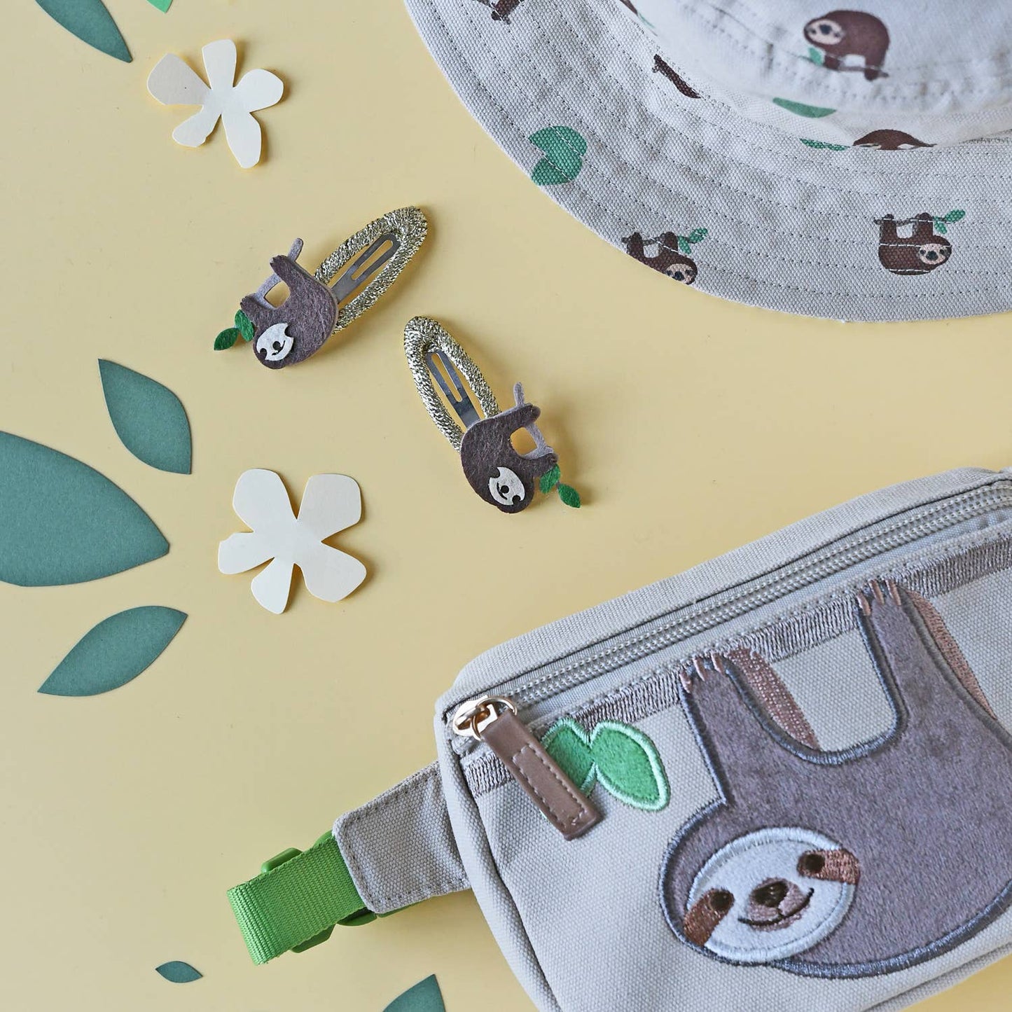 Sleepy Sloth Bucket Hat 3-6 Years