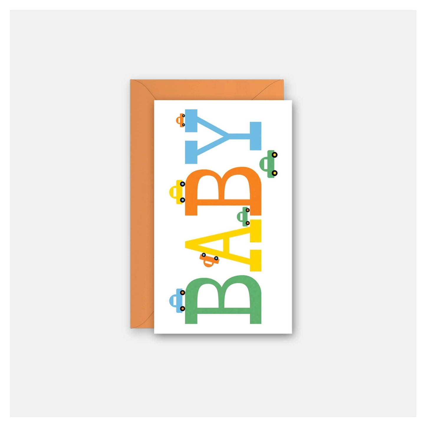 Baby Toy Cars Enclosure Card