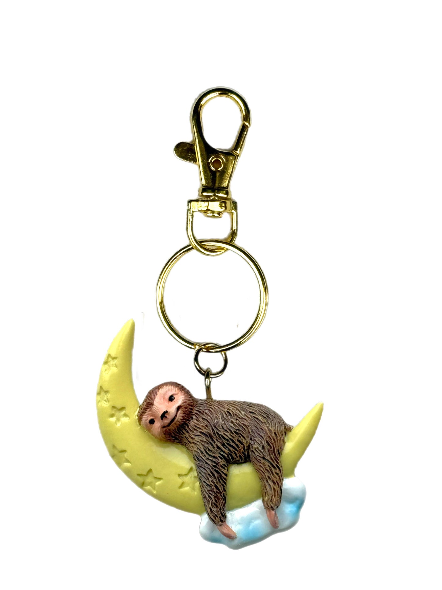 Glow-in the Dark Sleepy Sloth Bag Charm