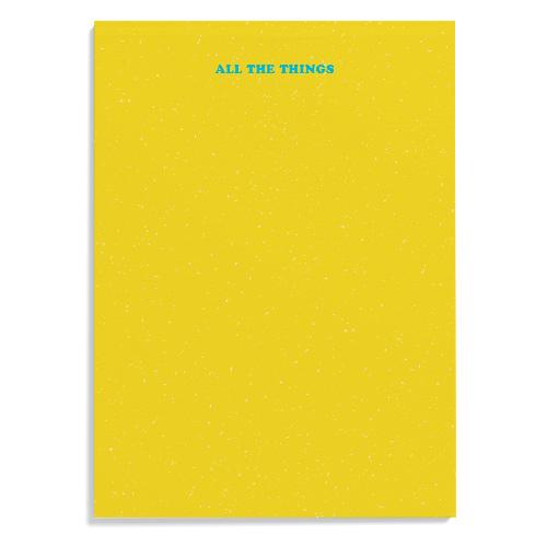 All The Things Notepad
