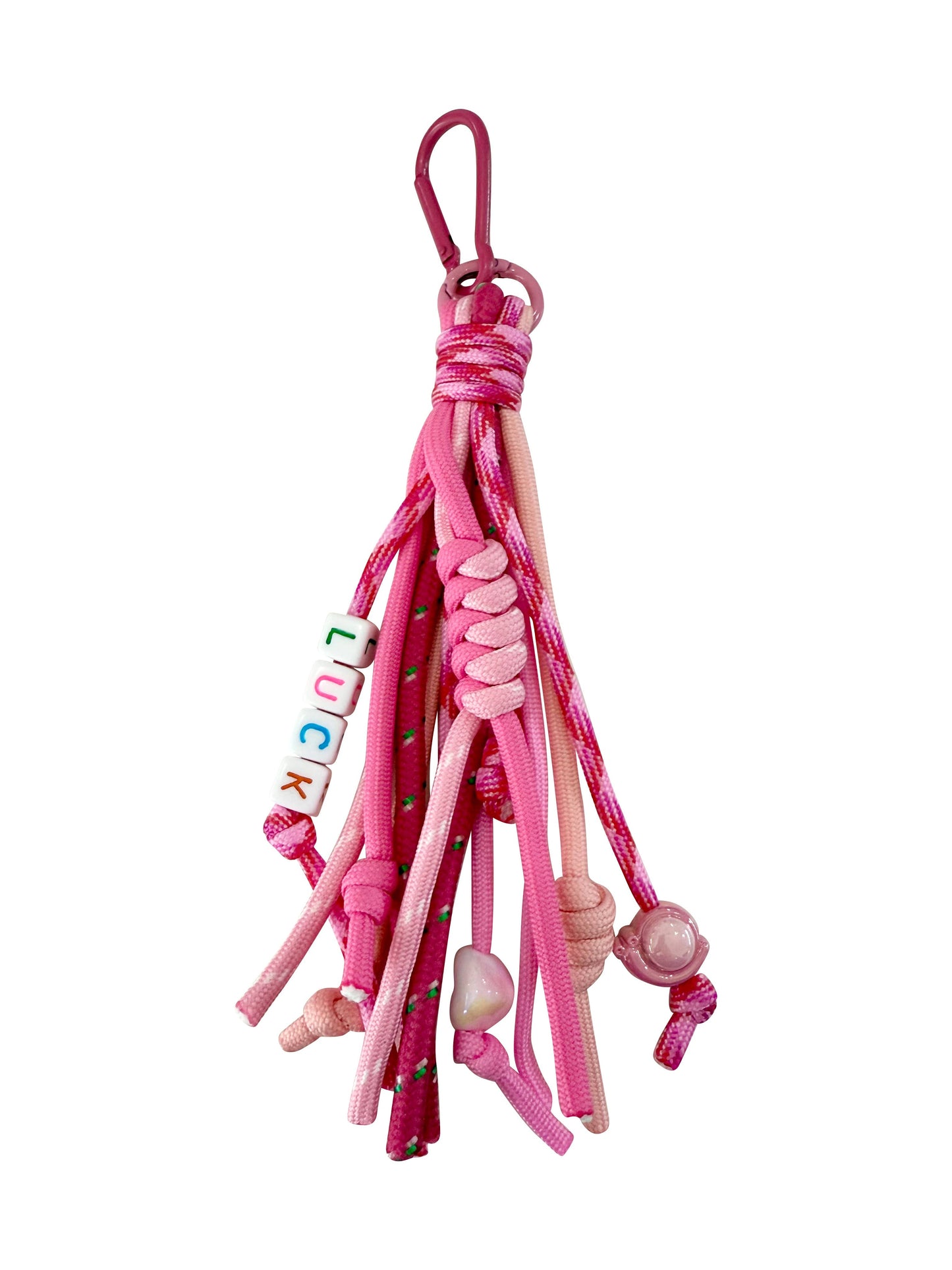 Pink Luck Bag Charm