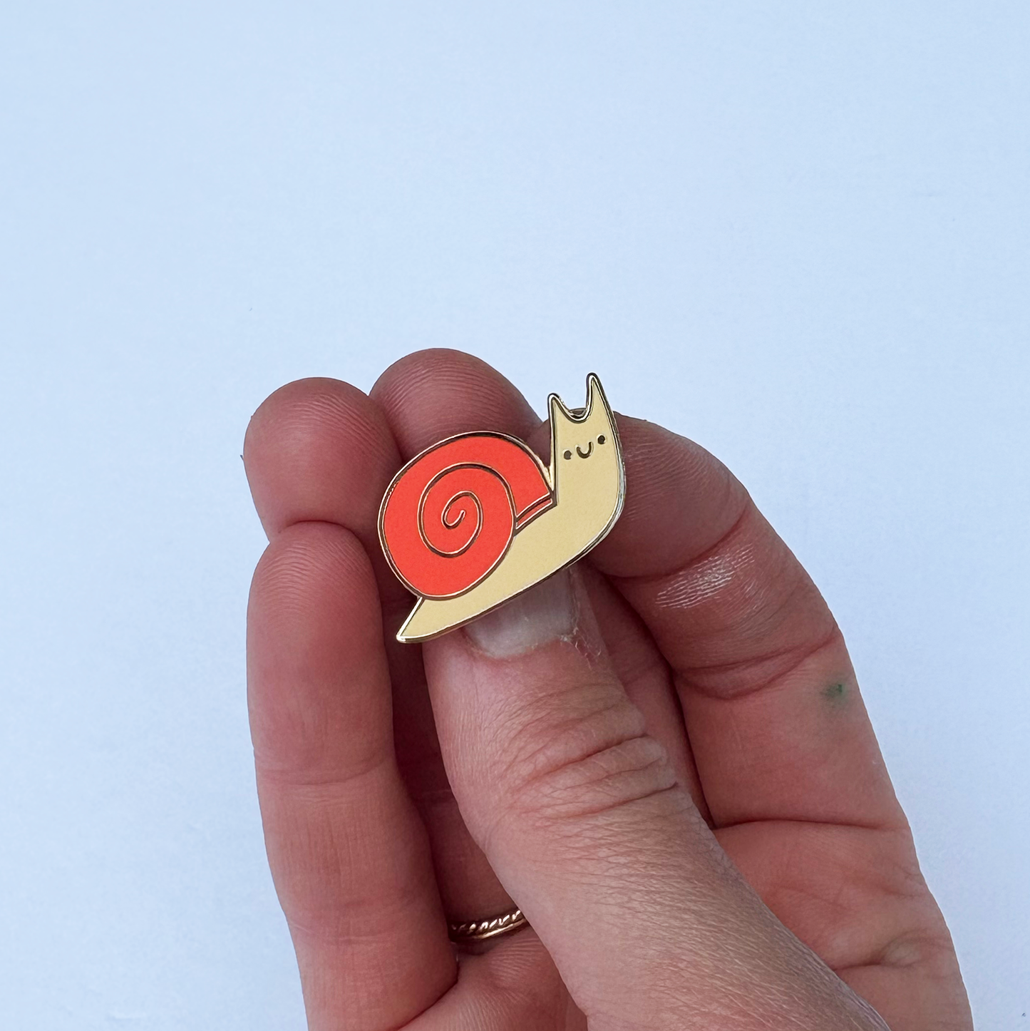 Snail Enamel Pin