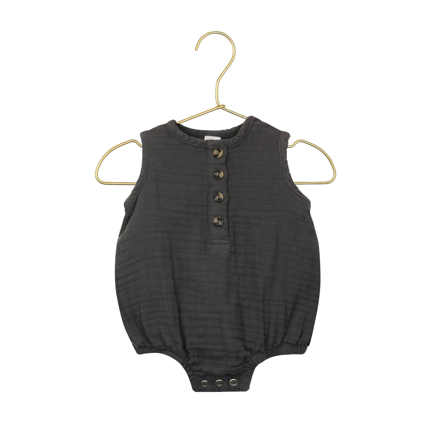 Charcoal Bubble Romper