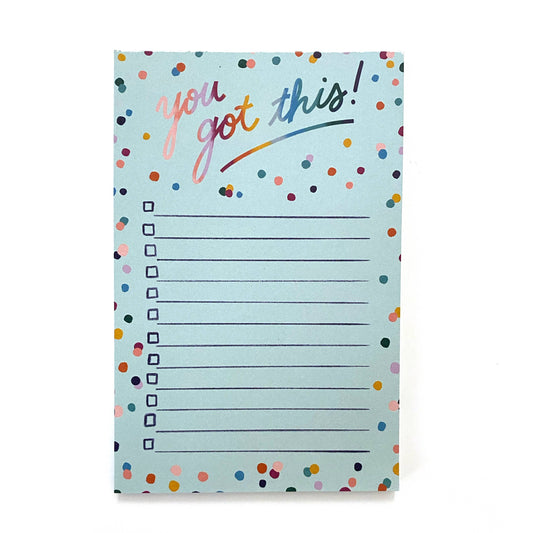 You Got This! Notepad