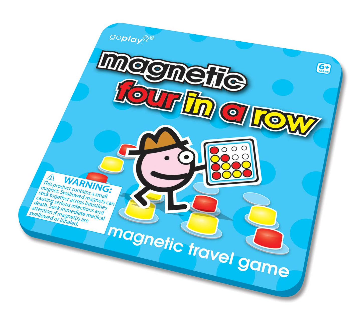 Magnetic Four In A Row Travel Game