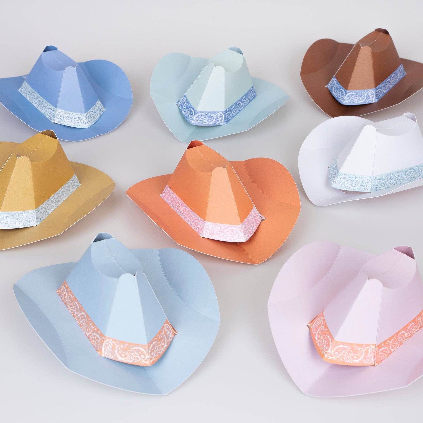 Western Mini Party Hats