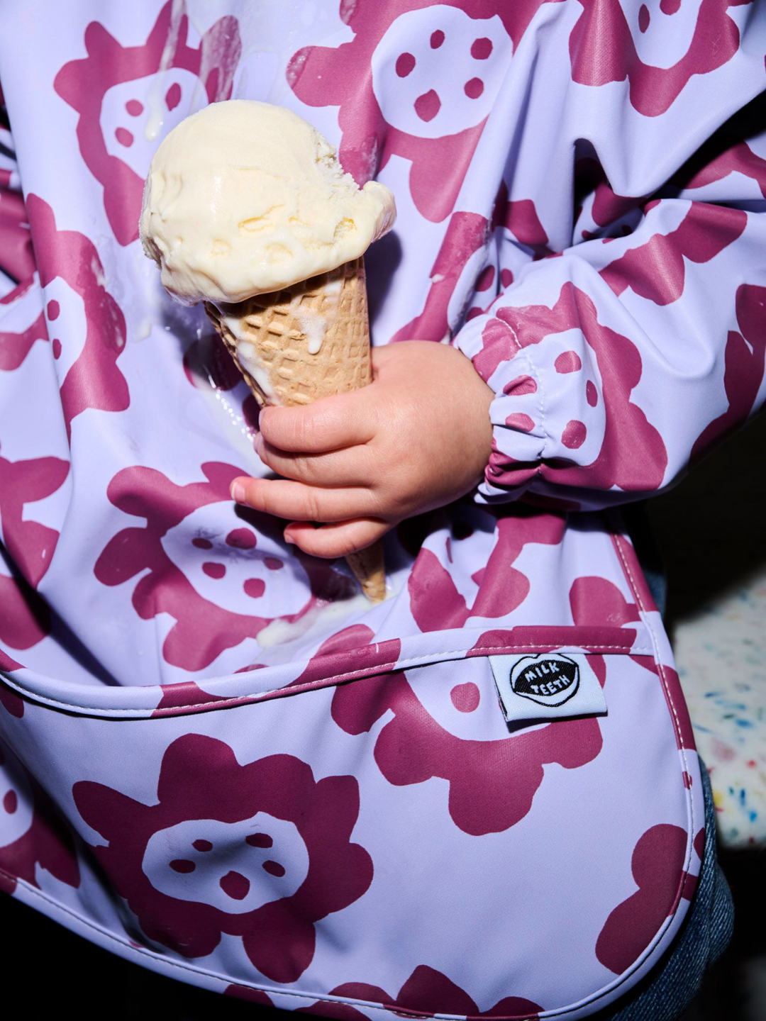 Smock Bib: Colorful, Long Sleeve