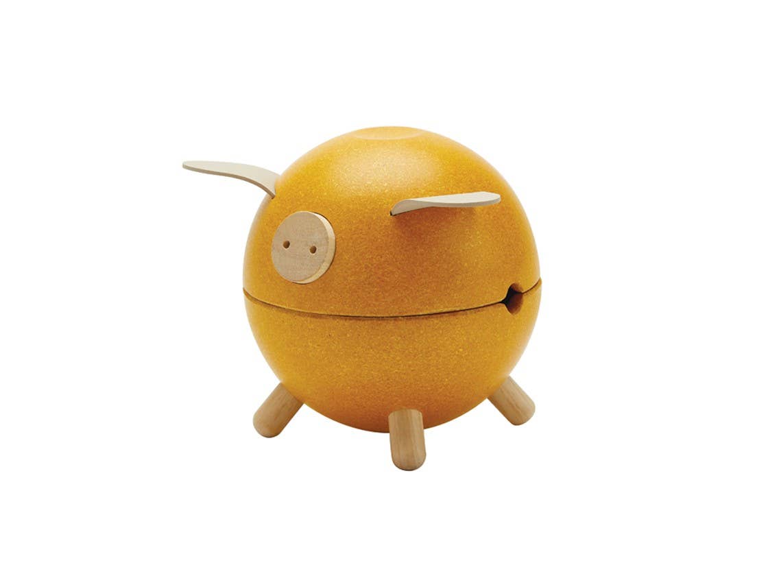 Yellow Piggy Bank