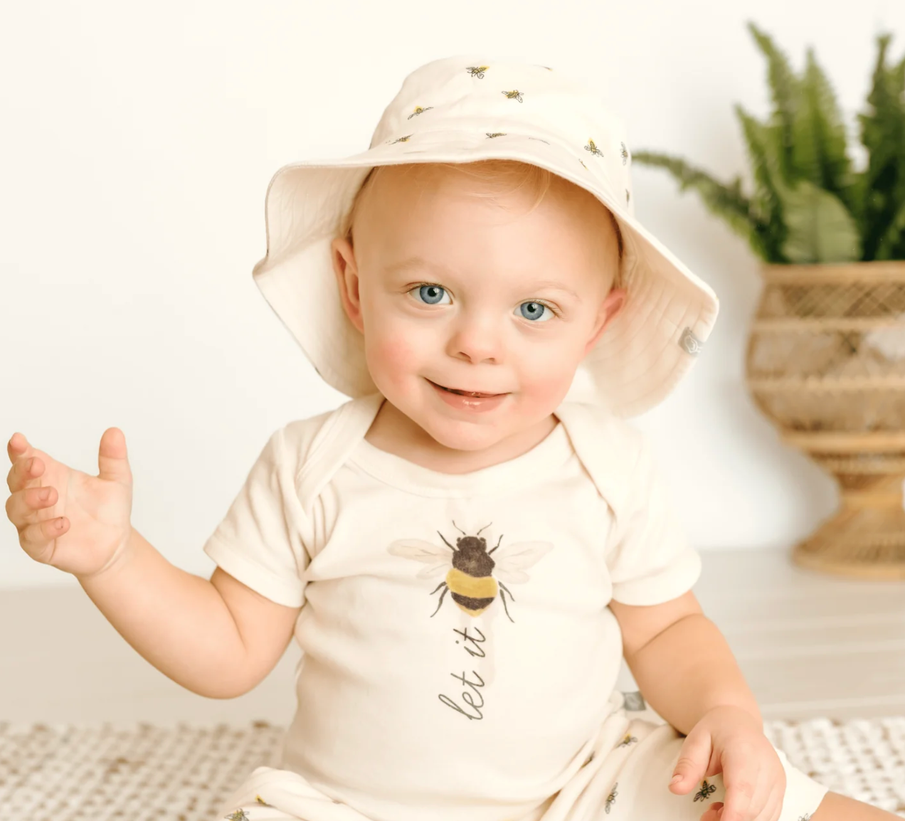 Bunnies Reversible Bucket Hat