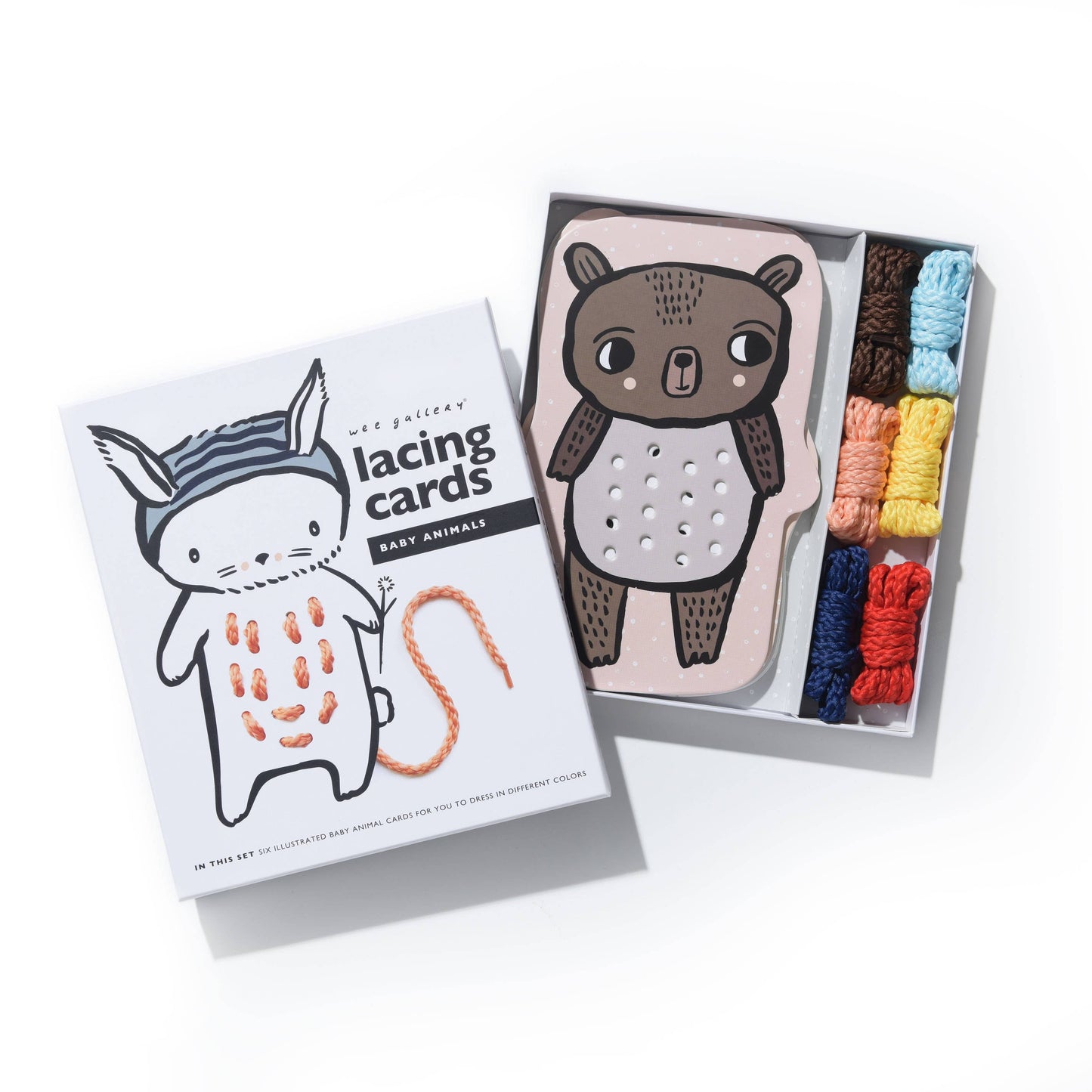 Baby Animals- Lacing Cards