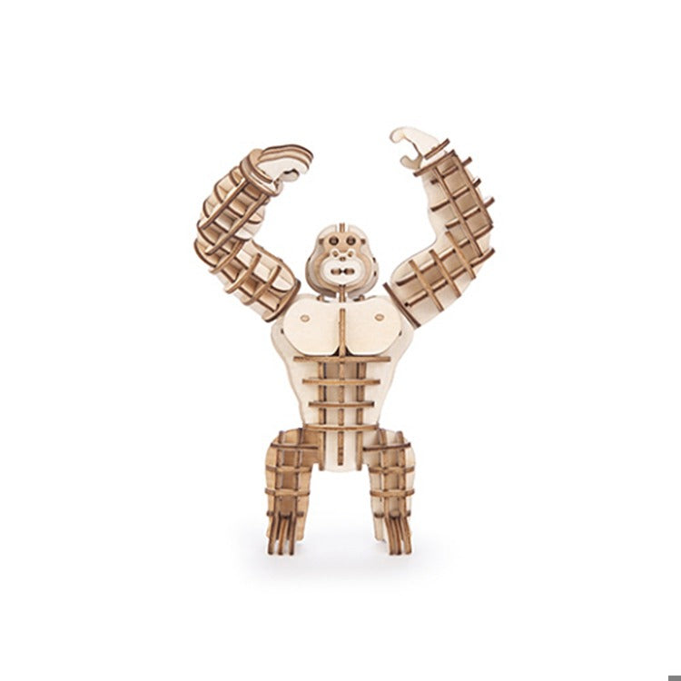 GORILLA 3D WOODEN PUZZLE