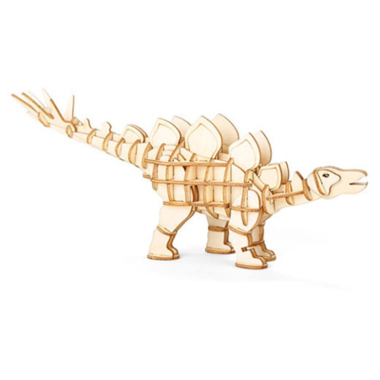 STEGOSAURUS 3D WOODEN PUZZLE