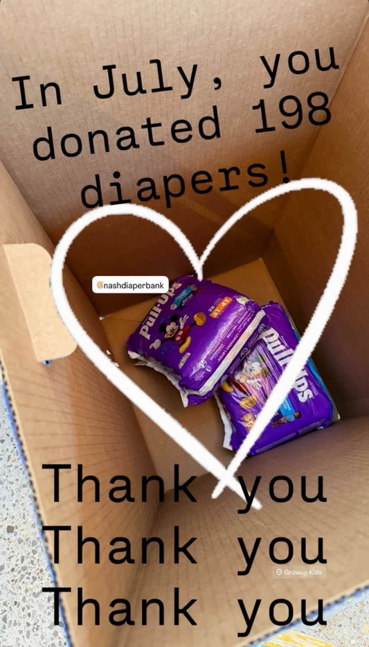 July Diaper Collection Update