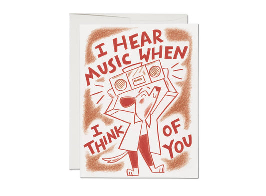 Say Anything Greeting Card