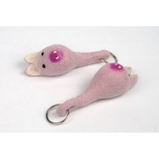 Pig Keychain