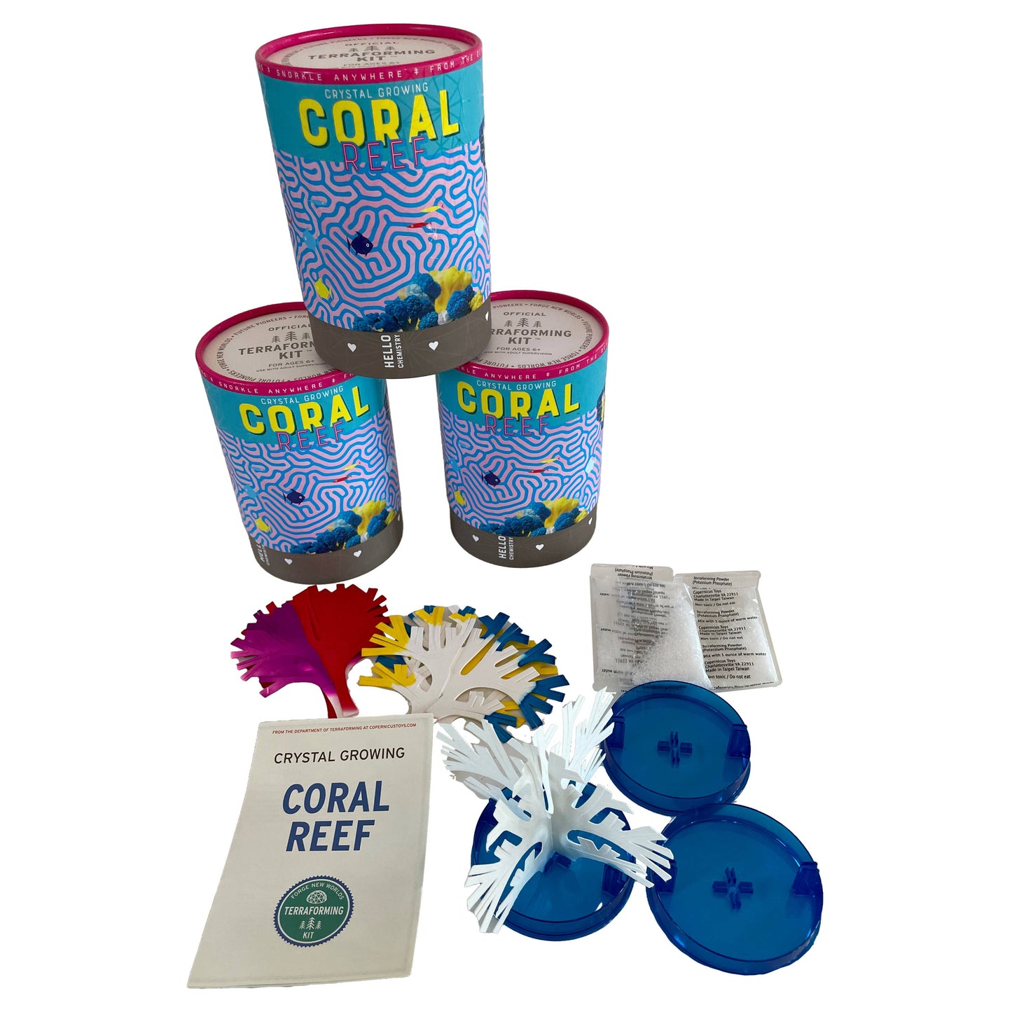 Coral Reef Crystal Growing