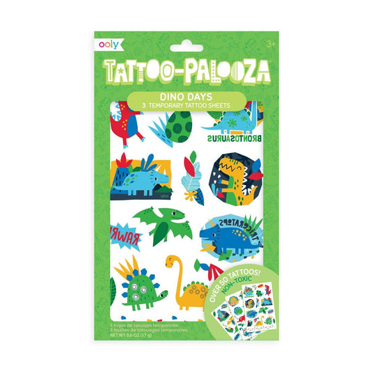 Dino Days Temporary Tattoos