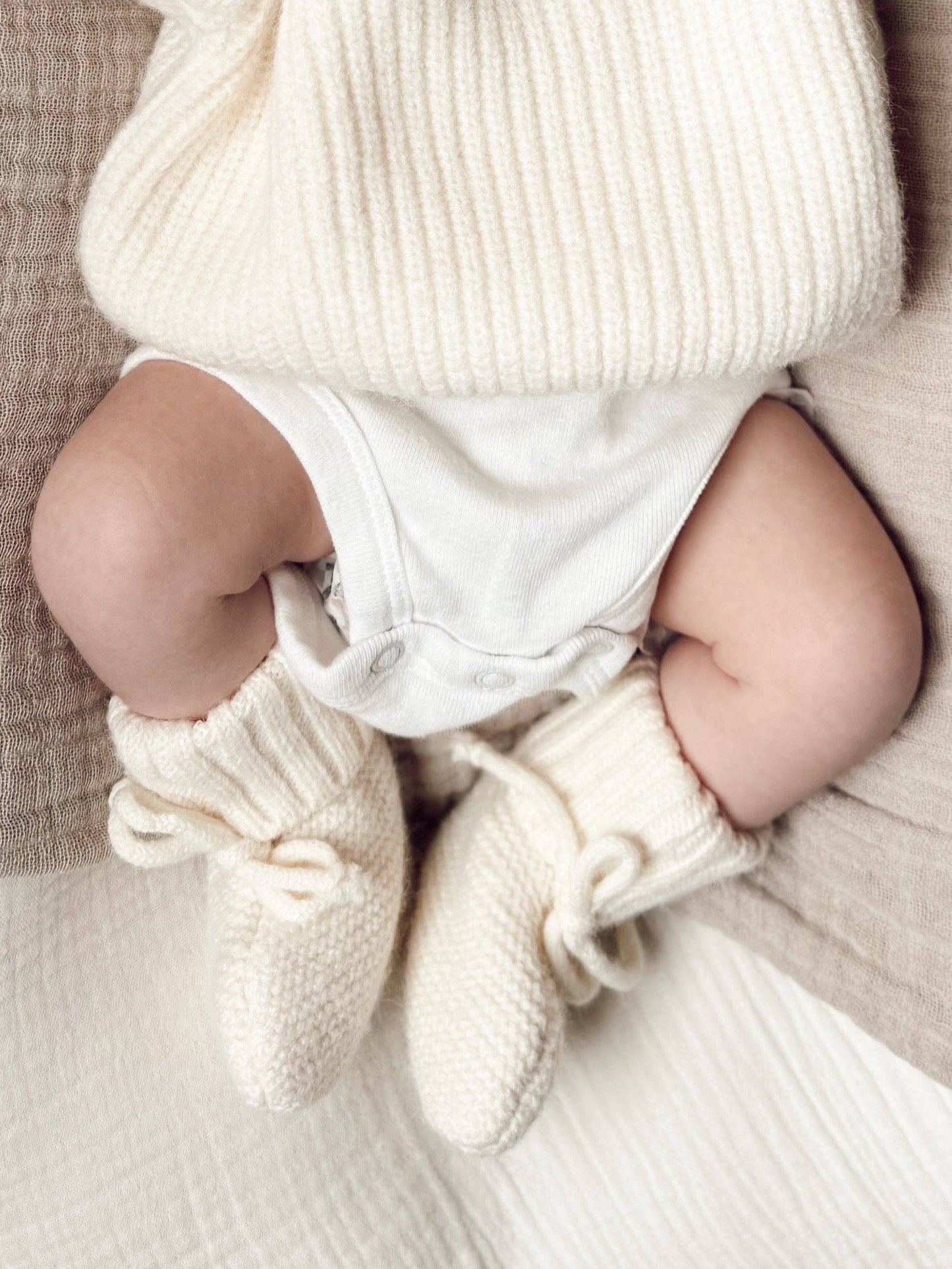 Infant Knit Booties