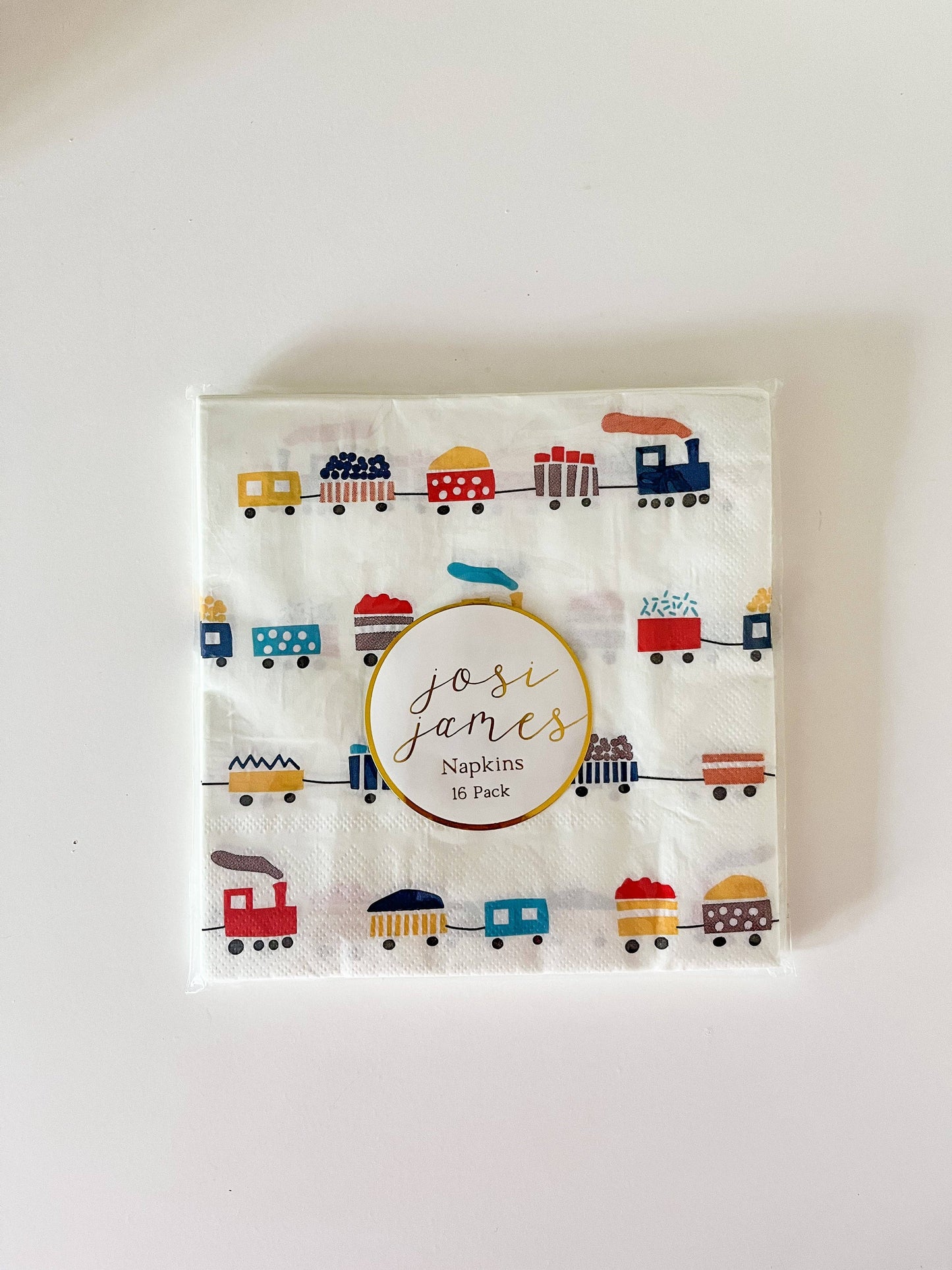 Train Napkins- Large