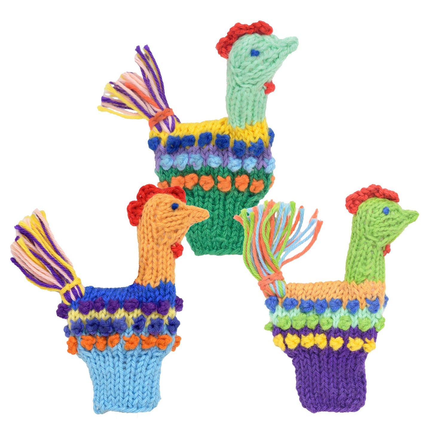 Rooster Finger Puppet