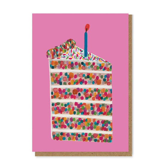 Piece of Cake Greeting Card