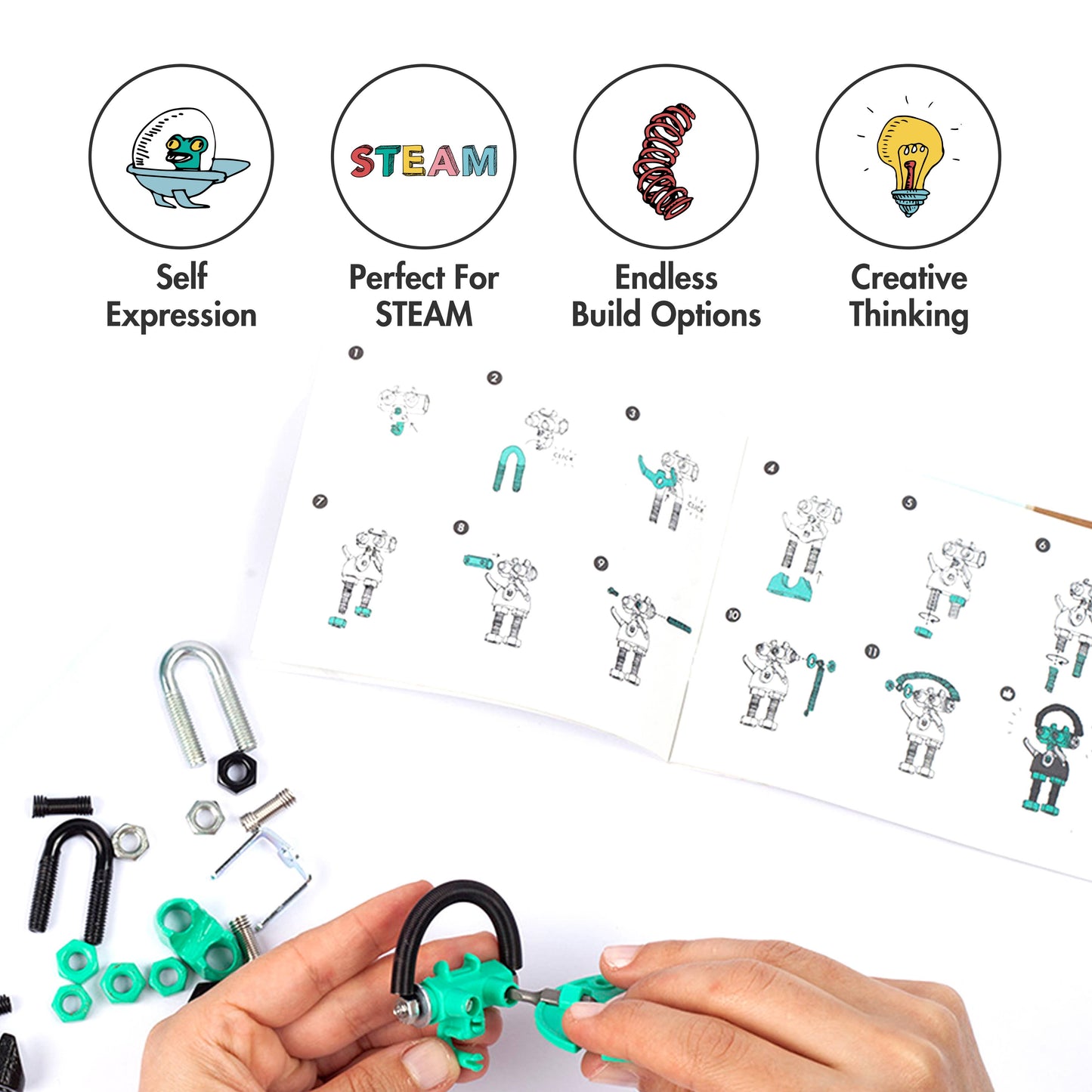 BabaBit - Character Kit: DIY Robot Kit
