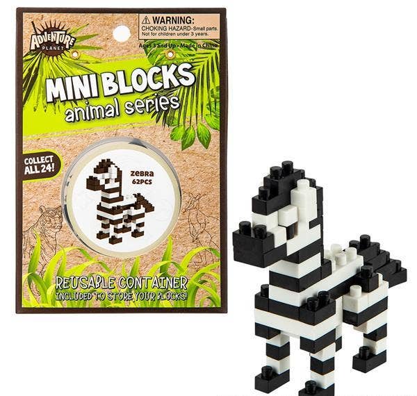 Mini Blocks Zebra