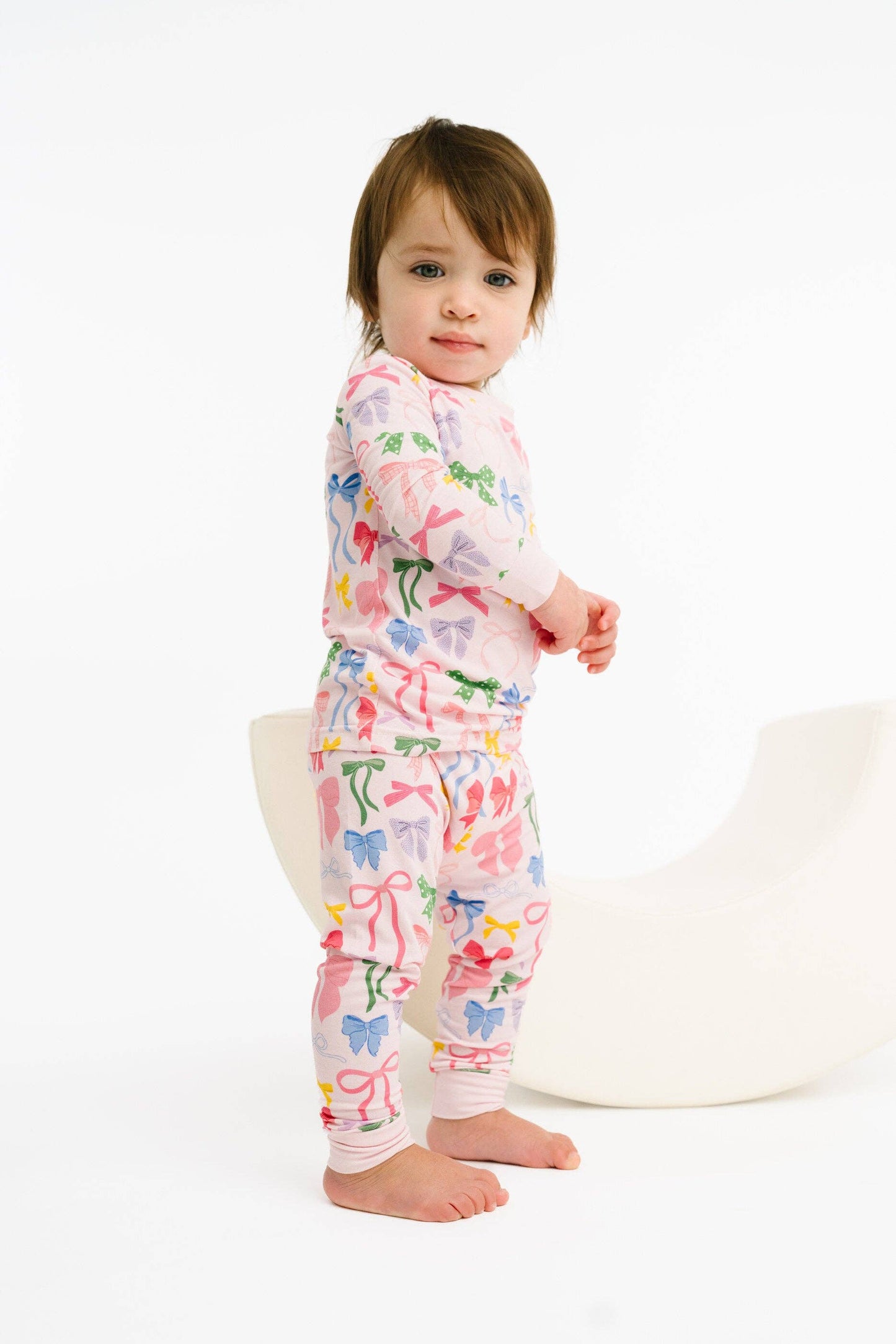 Bow Collection Bamboo Pajama Set