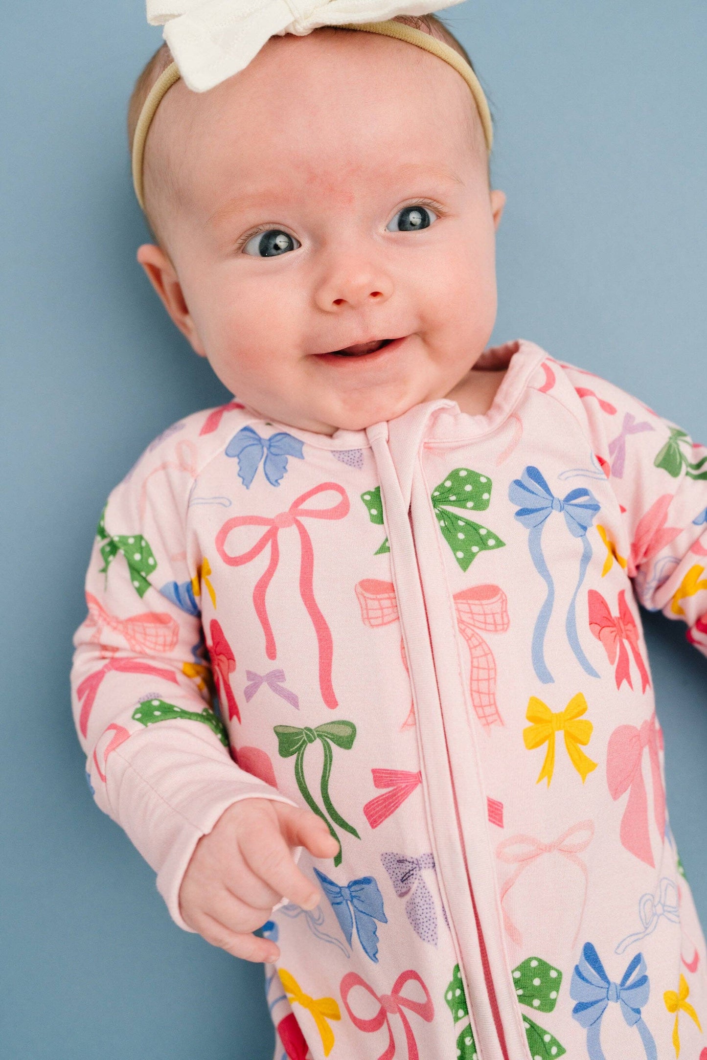 Bow Collection Bamboo Pajama Sleeper